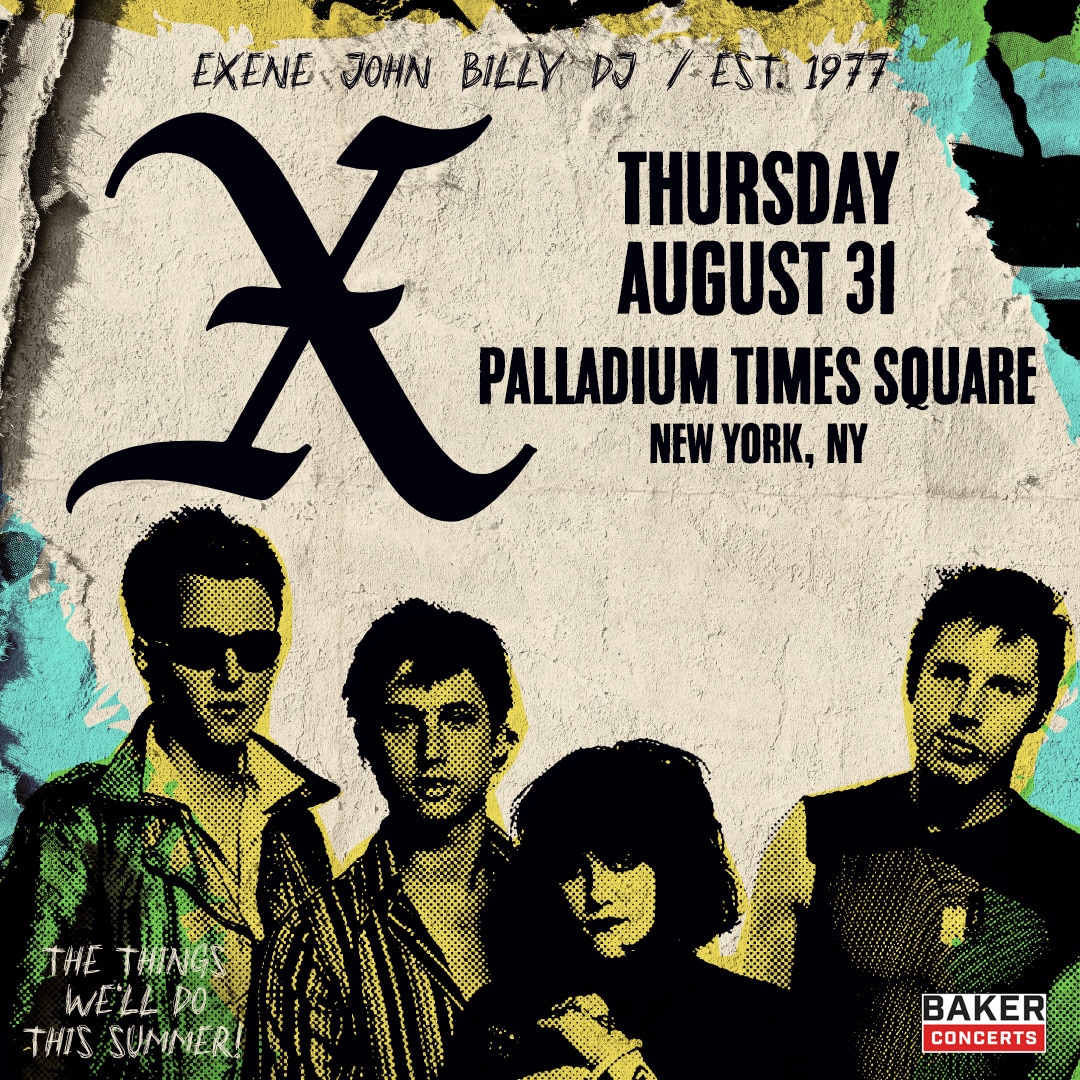 X live at Palladium Times Square on August 31
