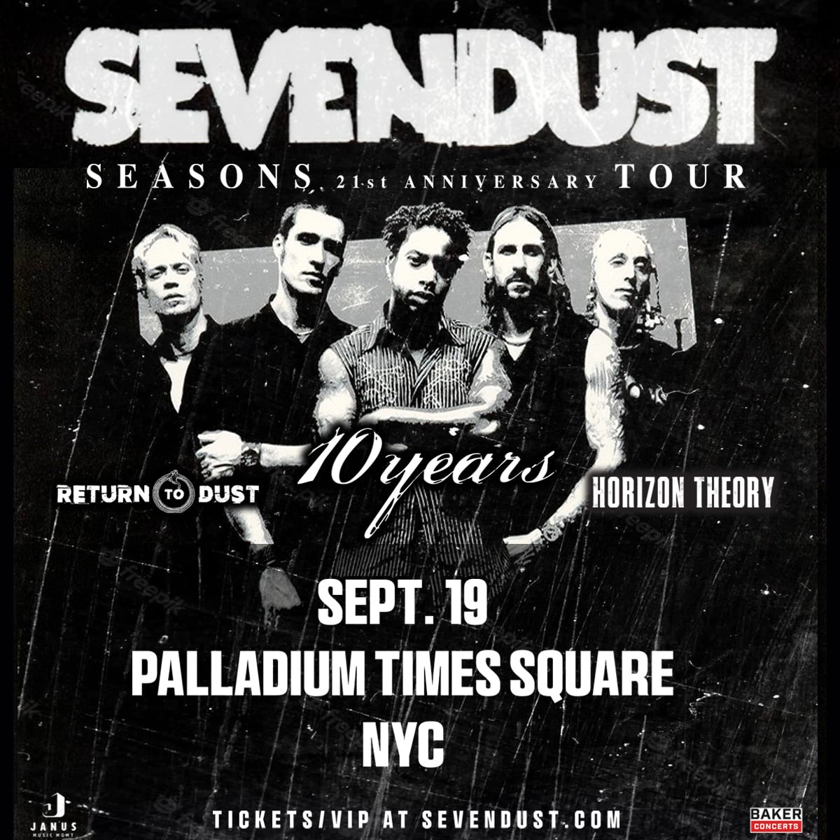 Sevendust in NYC