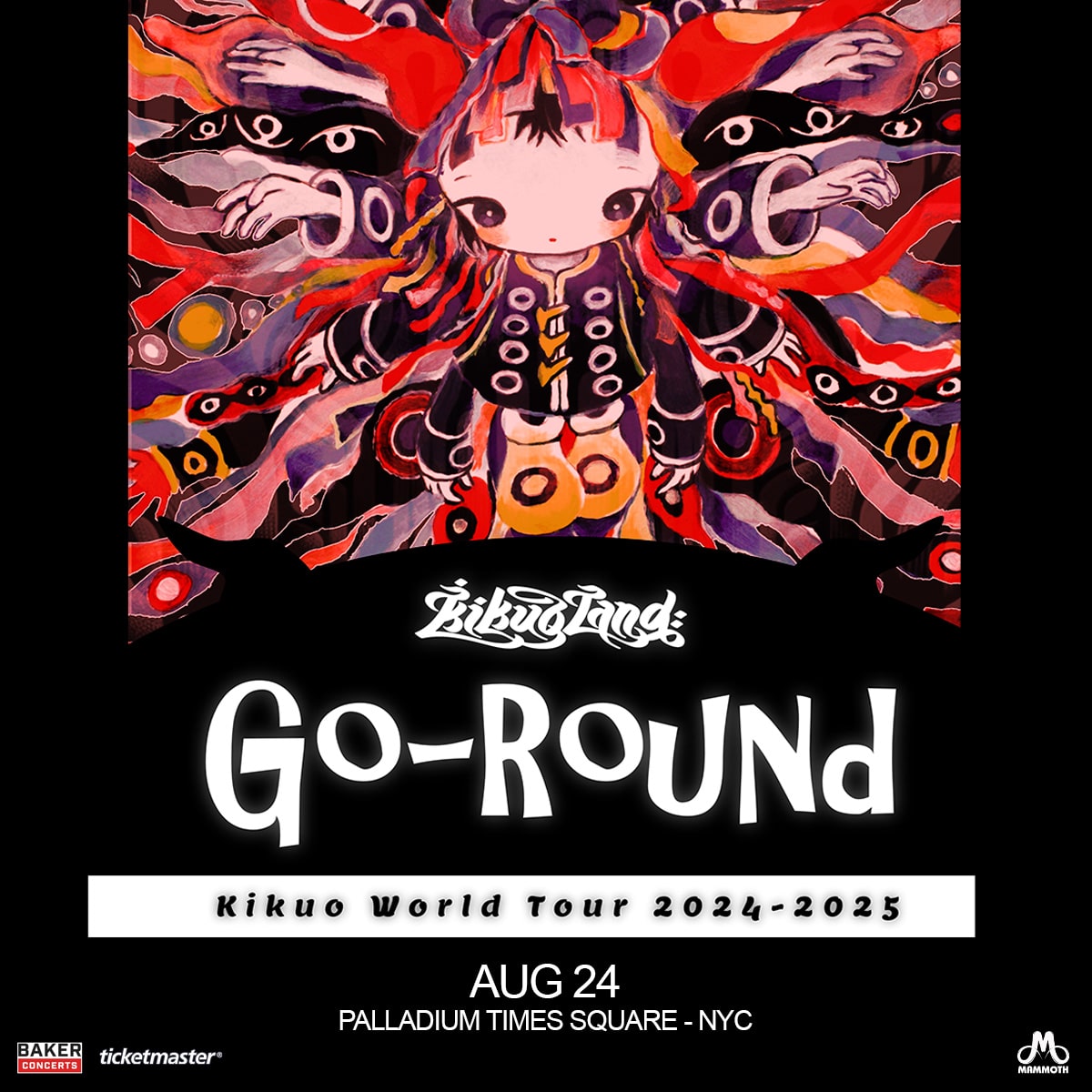 Kikuo in NYC :Kikuo – KikuoLand: Go-Round - Baker Concerts, Live Events ...