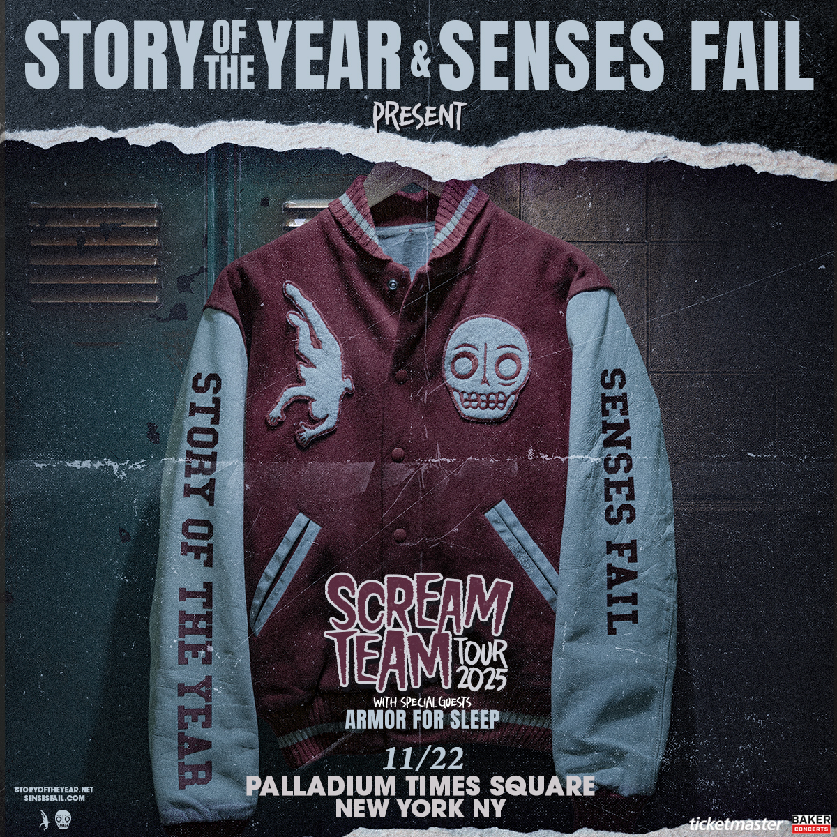 Story Of The Year & Senses Fail in NYC