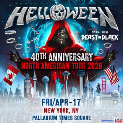 Helloween: 40th Anniversary North American Tour 2026