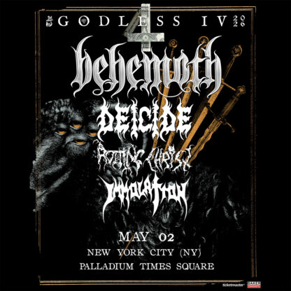 Behemoth in NYC : The Godless IV 2026