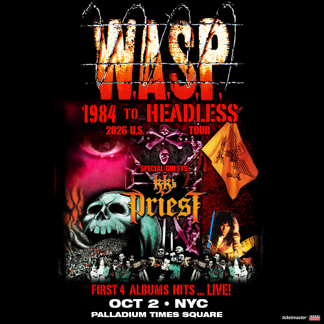 W.A.S.P. - 1984 TO HEADLESS with KK's Priest in NYC