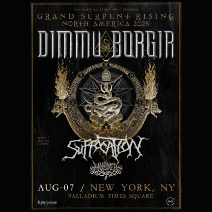 Dimmu Borgir: Grand Serpent Rising Tour in NYC