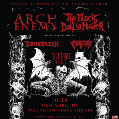 Arch Enemy and The Black Dahlia Murder Wrath Across North America 2026 Tour in NYC